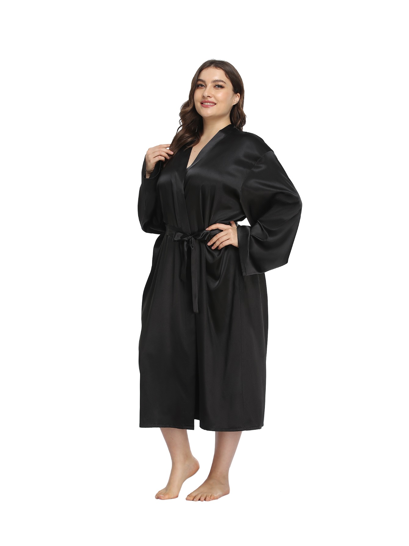 chinese dress ladies Vintage 1930s Satin Dressing Gown Green Pink Lounging Robe Ladies Size –  Poppy's Vintage Clothing main image 1