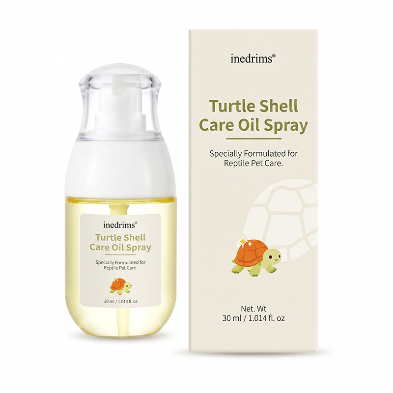 Pet Turtle Shell Care Oil Spray, Enhances Shell Shine, Moisturizing, Daily Care, Gentle Formula, Specialized Moisturizing and Shine Enhancing Shell Oil for Reptiles, Gentle and Safe for Turtles, Daily Turtle Shell Care Agent, Suitable for Various