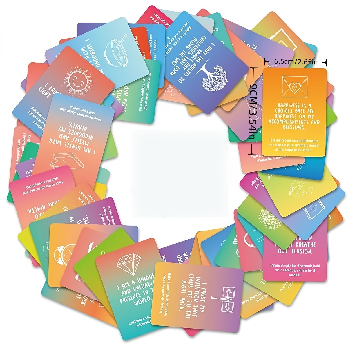 Soft Silicone Exfoliating Pad with Random Postcard