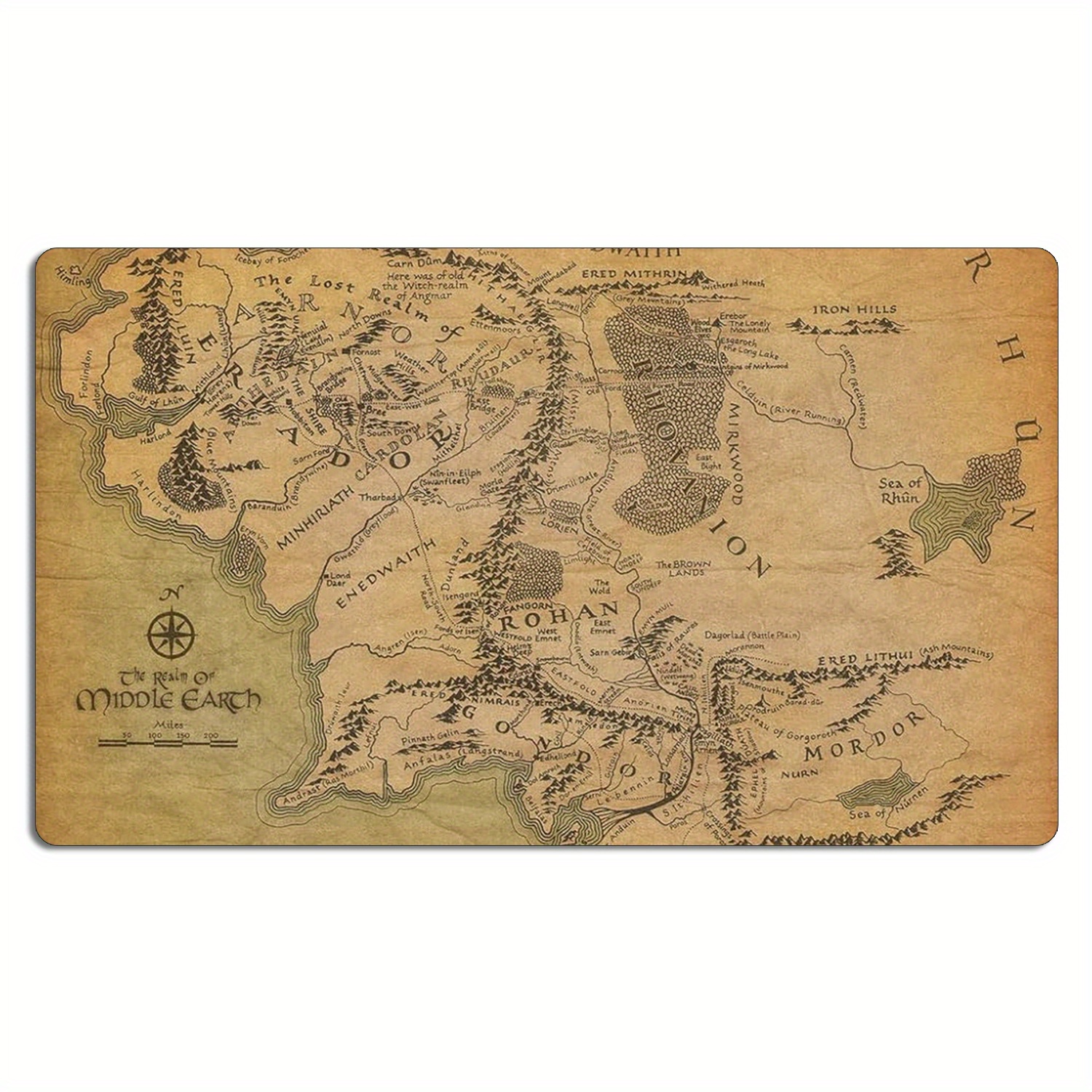 

World Map Play Mat, Player Mat For Map, Trading Card Game Play Mat, World Map Mouse Pad, Compatible For Magic