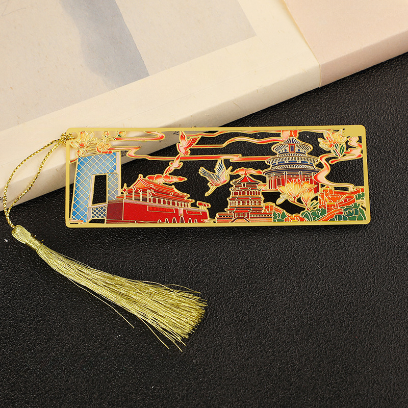 Chinese Style Bookmarks | Chinese Style Bookmark With Chain