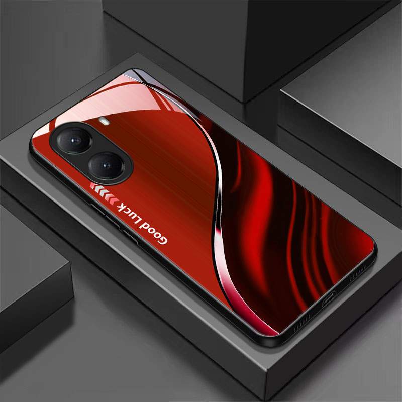 TEMU Fundas de vidrio templado para Xiaomi Poco X7 Pro, ultra delgadas, antichoque y resistente a golpes con diseño BLA050