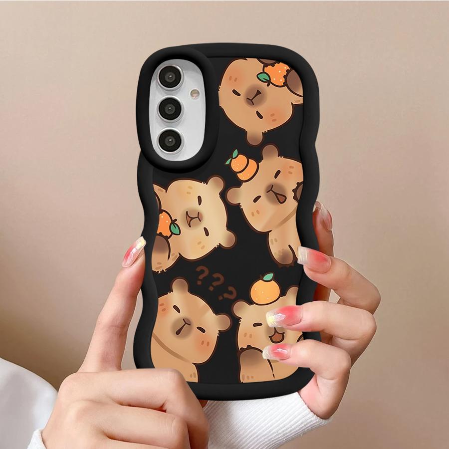 TEMU Capybara Cute Phone Case For Galaxy A20 A21s A05s A20s A30s A50 A02s A03 Core A04 A30 A51 A04e A05 A11 A06 Cover Shell