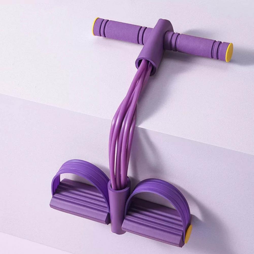 bands with handles for multifunctional yoga sit ups suitable for   men and women this   pedal   trainer features six strands of thickened rope designed for effective abdominal workouts Product details 14