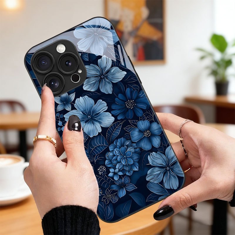 TEMU Phone Case: Floral Print Pattern Phone Case, Suitable For Iphone 17/16 Pro/17 Pro Max/16 Plus/ Plus/15 Pro/15 Pro Max/14/14 Plus/14 Pro Max/13