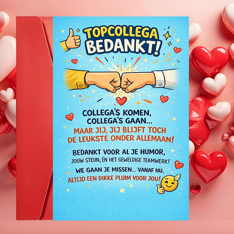 TEMU A Set Of 2 Items (including An Envelope And A Greeting Card) Designed To Gratitude To Colleagues. This Appreciation Card Is Perfect For