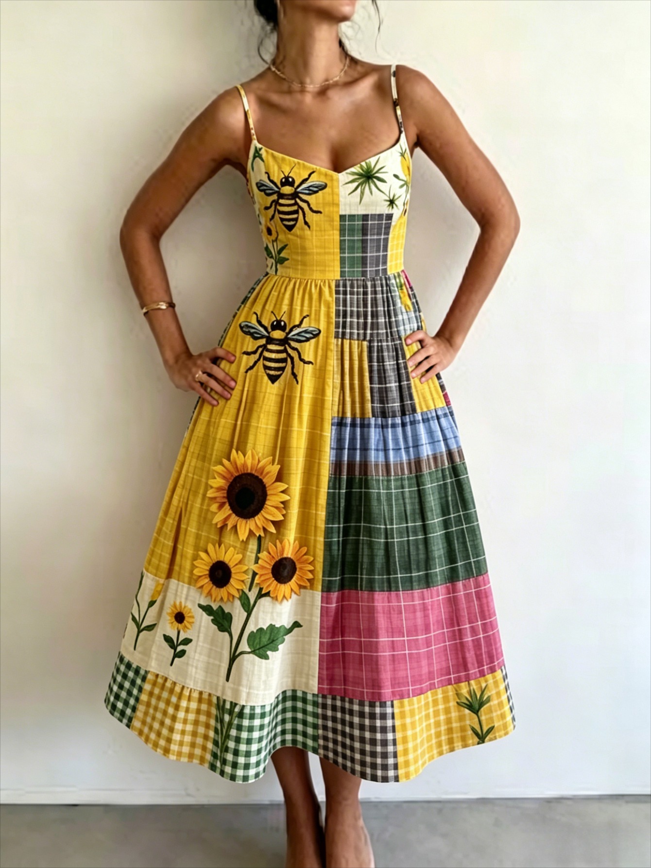 bee dress sold on Temu United States