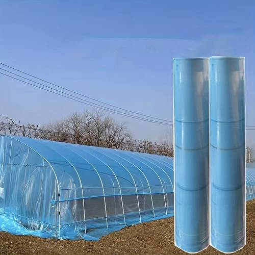 multi functional blue non drip plastic film 0 1mm thickness suitable for crop planting waterproof rainproof greenhouse film