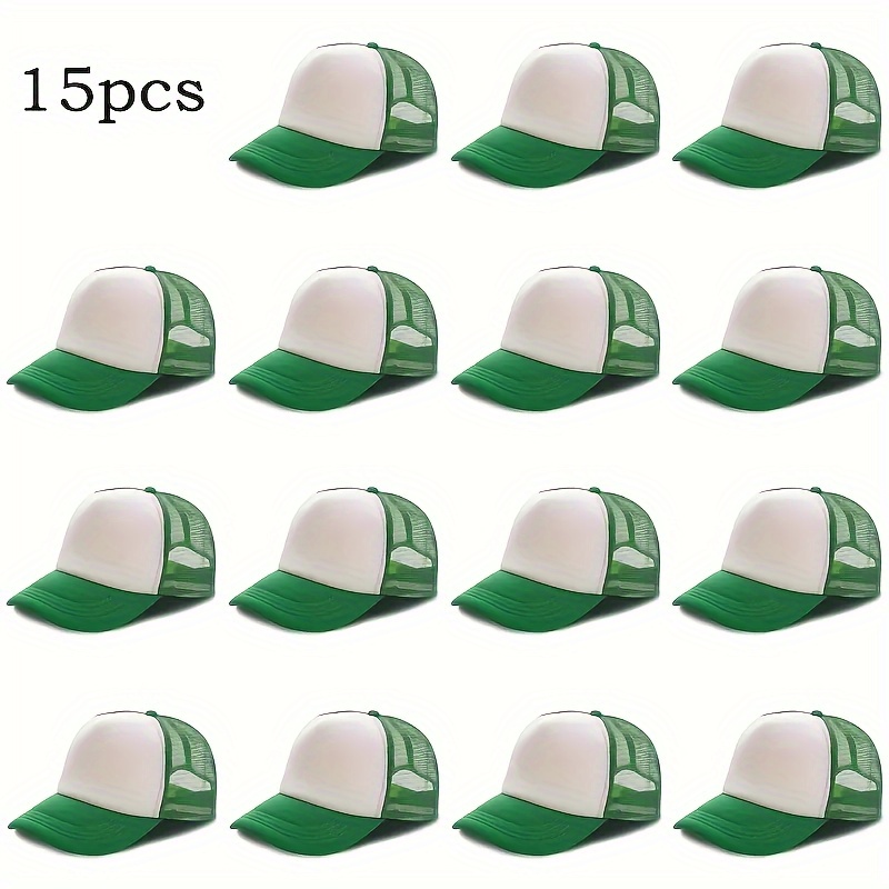 15 Custom Trucker Hats, Adjustable Snapback Design