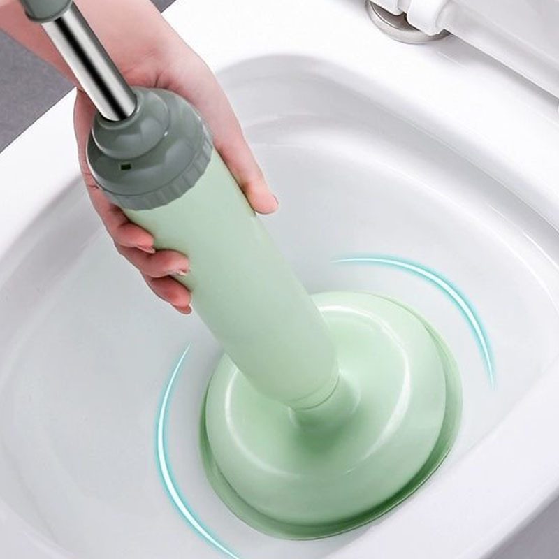 

1pc High Pressure Toilet Plunger, Manual Air Pressure , Portable Handheld Pipe Dredge Tool For Sink, Quick Clog Removal, No Battery Needed, & Store, Shower, Floor Drain