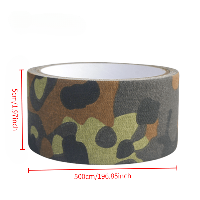 5cm X 5m 1pc Waterproof Camouflage Tape For Hunting And Fishing, Self-adhesive Invisible Wrapping, Ideal For Gear Concealment And Insulation