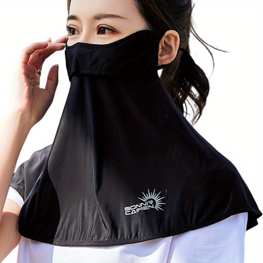 TEMU Face Mask For Women, Full Face Breathable Face Bikini, Dust-proof And Sun-shielding Mask For Cycling And Driving.