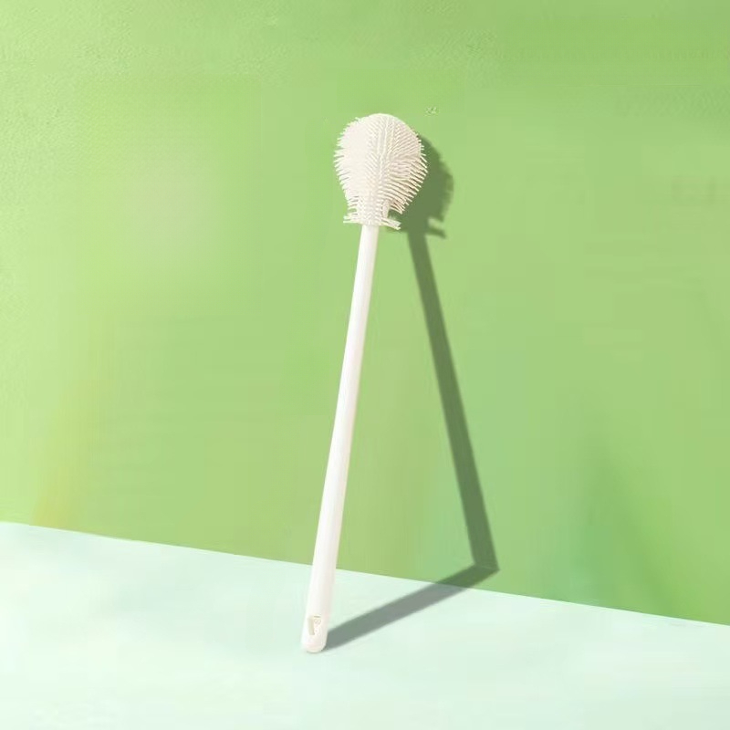TEMU 1pc Long-handle Cup Brush - Flexible Deep Cleaning Brush, Suitable For Water Bottles, Baby Bottles, And Mixing Jugs, Scratch-resistant Cleaning