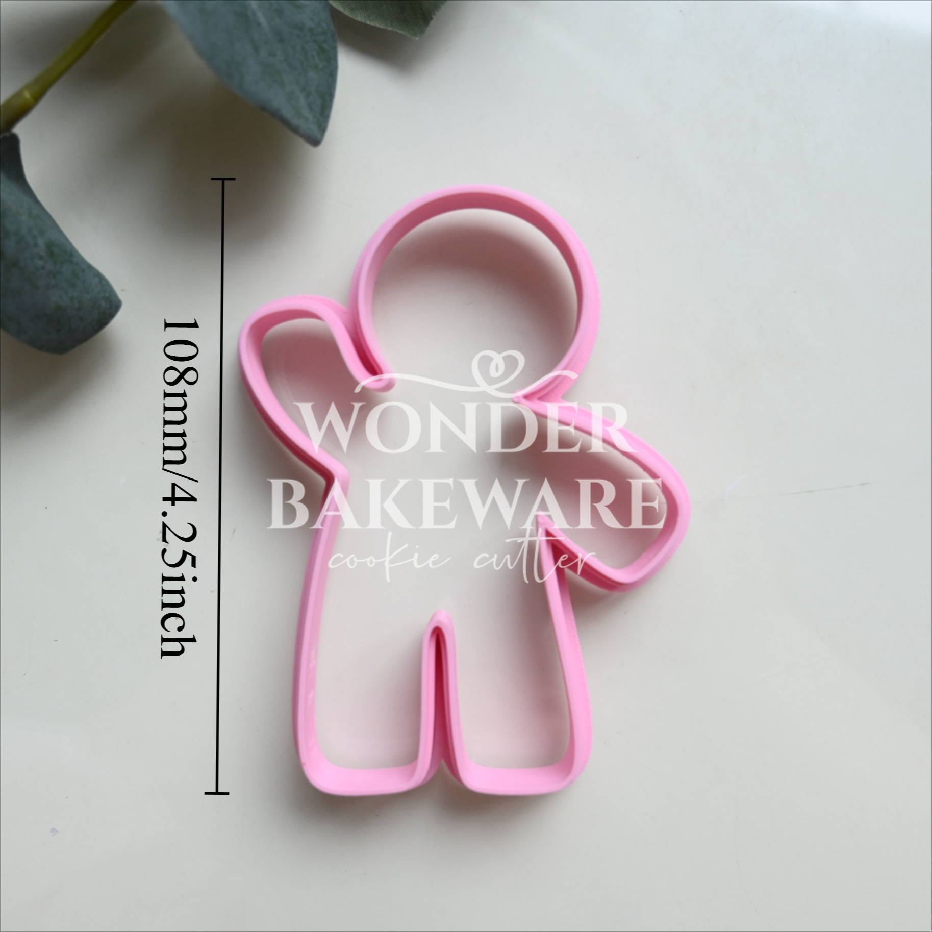 TEMU Christmas Cutter Gingerbread Man Candy Biscuits Fondant Embosser Stamp Baking Mold For Xmas Party Cake Decoration