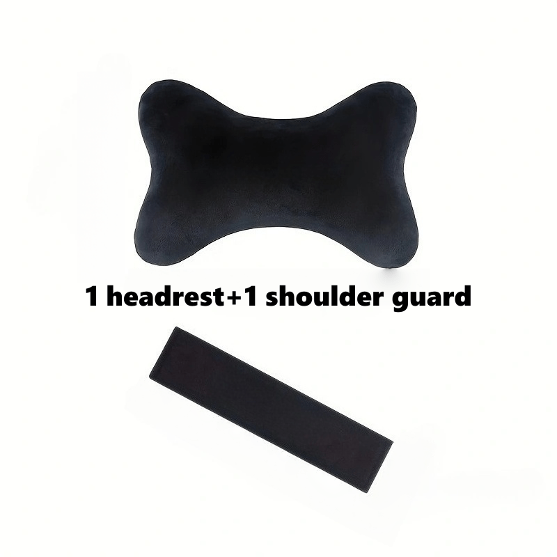 TEMU For Car Seat Neck Pillow  26cm Seatbelt Shoulder Pad, Made Of Soft Plush Material, Protects The Cervical Spine, Is Comfortable And Breathable,