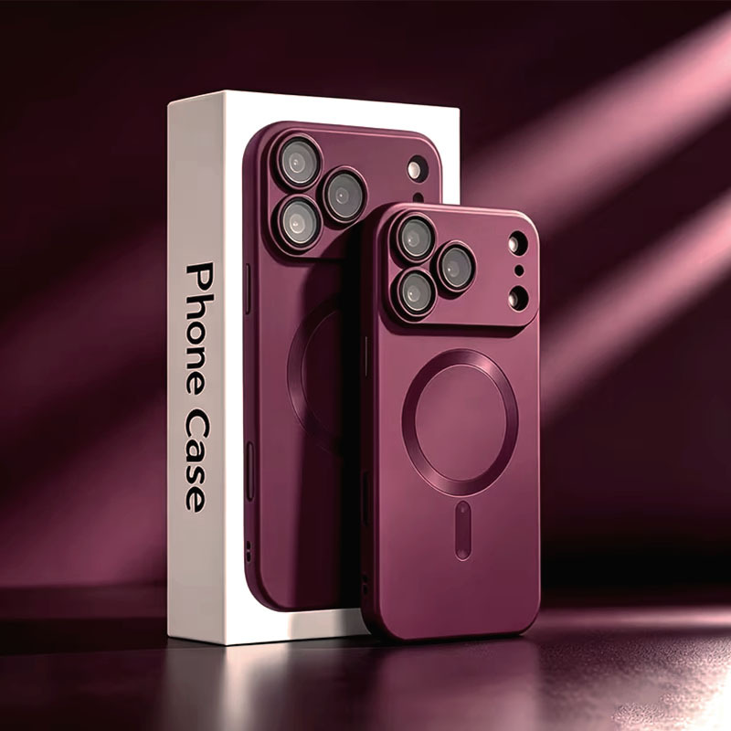 TEMU Coque de téléphone : coque de luxe souple magnétique pour iPhone 18 Series, pour iPhone 18 Pro Max 18 Pro 17 Air 16 15 14 Plus 13 12 Pro Max 11