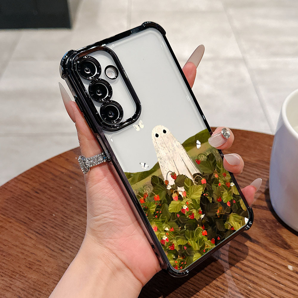 TEMU A Phone Case Featuring A Little Scarf, Compatible With Galaxy A73, A55, A54, A53, A52, A51, A35, A34, A33, A32, A26, A24, A23, A22, A16, A15,