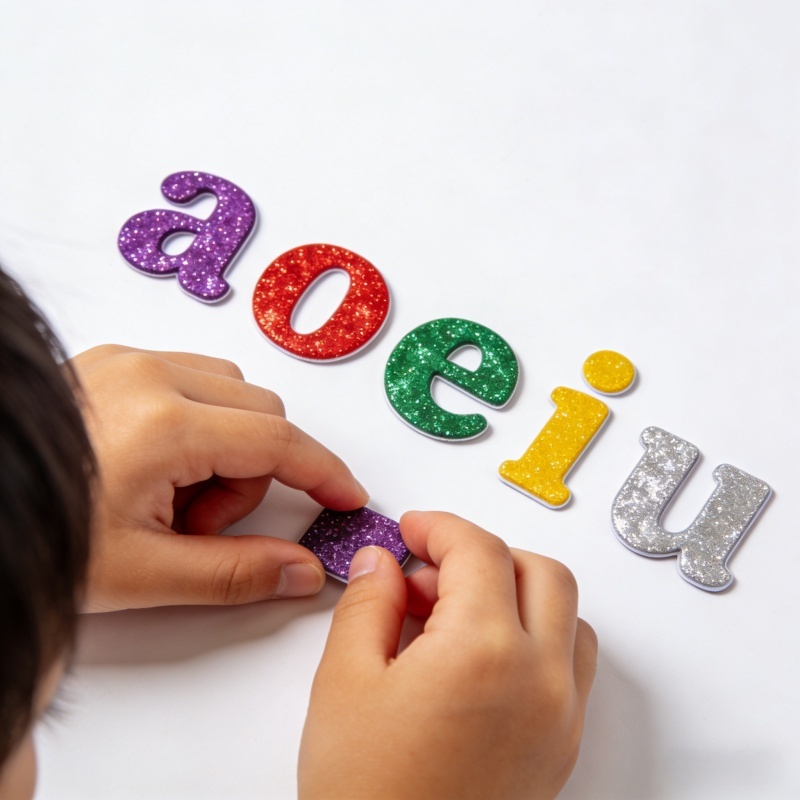 78pcs Glitter Foam Letter Stickers for DIY Crafts & Decor