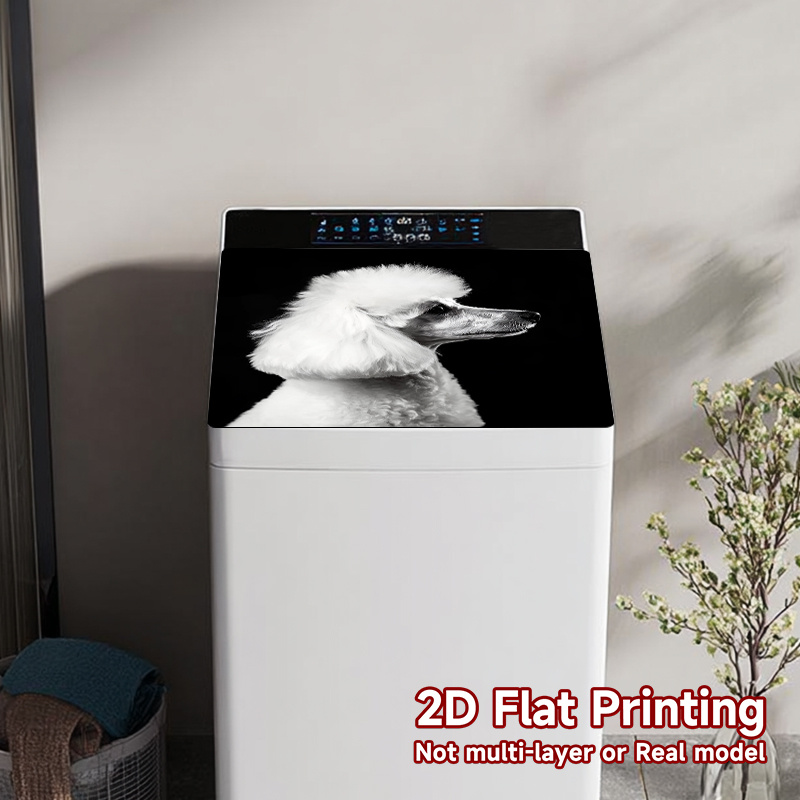 2d flachdruck, 2d flach, waschmaschine mit 2d flachdrucktechnologie - 3d realistisches  , keine batterie benötigt, kompakt &   für zuhause, robuste weiße & schwarze waschmaschine,  e waschmaschine, moderne wäschelösung