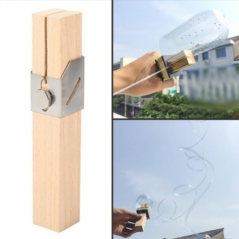 

High-quality Portable Plastic Bottle Cutter - Diy Craft Tool For Recycling & Reuse, Versatile Outdoor Garden Decor Rope Maker