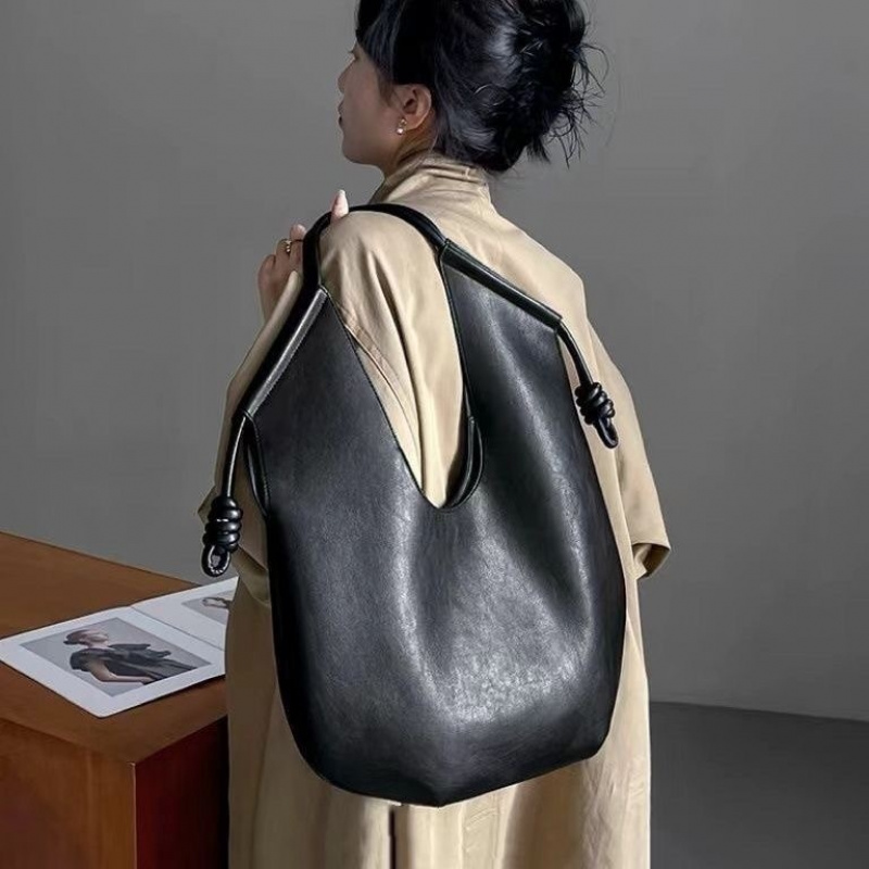 TEMU Niche Minimalist Tote Bag With A High-end Feel, New Summer Model, Large Capacity, Suitable For Commuting, Shoulder Or Underarm Large Bag