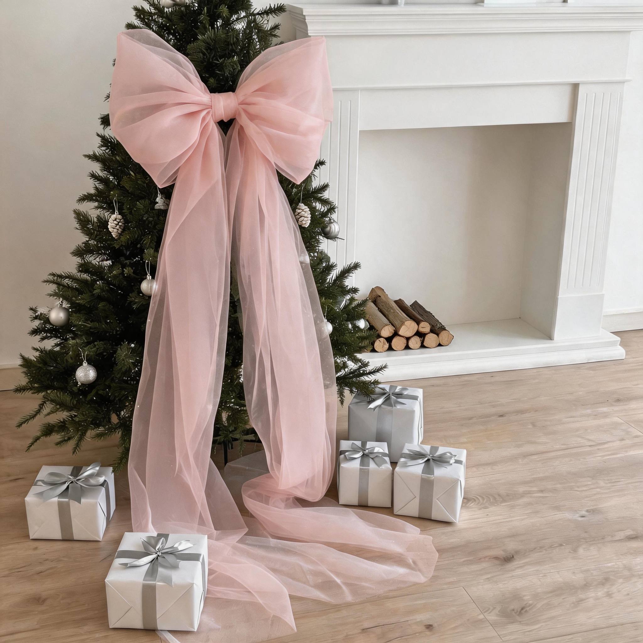 TEMU 1pc Tulle Décoratif Rose Clair, Tulle Décoration de Fête, Tulle Décoration de , Bannière de Table, Convient pour Anniversaire, Fiançailles, ,