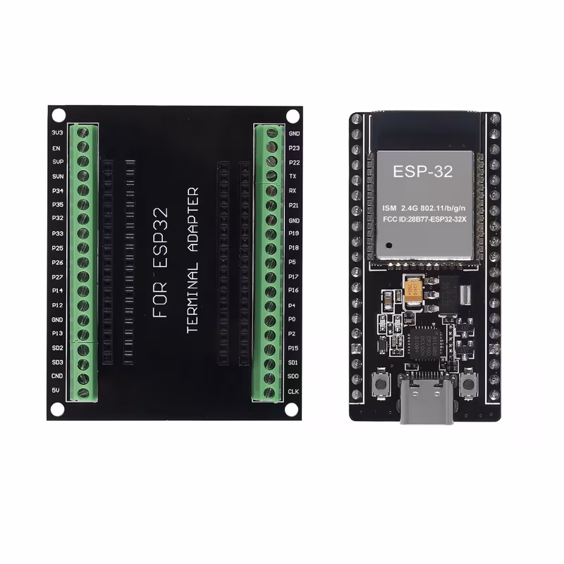 1 סט לוח פיתוח esp- -32 esp32 esp-32s עם 30 , ממשק micro usb, wifi esp- -32 עם לוח שבירה esp32 ומתאם מסוף מגן 30pin פרטי מוצר 1