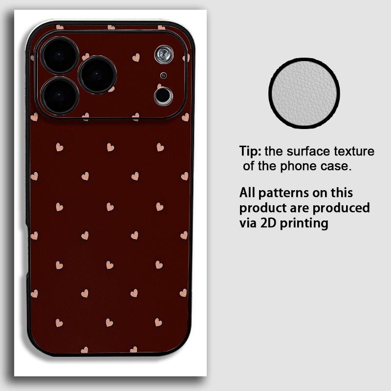 kohteen kuva puhelinkotelo:   huippuluokan puhelinkotelo sydämenmuotoisella kuvioinnilla, hd-tulostus, yksinkertainen ja monipuolinen, esteettinen, ylellinen,   puhelinkotelo iphone 17/iphone 17 air/17 pro/17 pro max/iphone 16/16 pro/16 pro max/iphone   pro/15 pro max/iphone 14/14 pro/14 pro