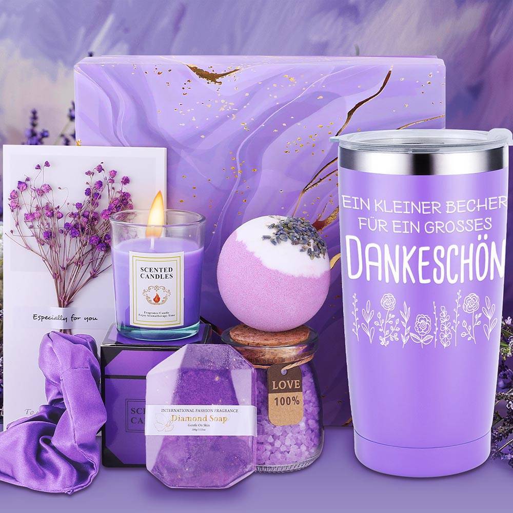 8 komada Sretna odlazak u mirovinu tematska ženska spa košara, rođendanski poklon, set za žene, višeodjelni paket za zabavu, kutija za spa darove za najbolju prijateljicu i sestru, samonjegujući poklon za djevojku, suprugu ili majku