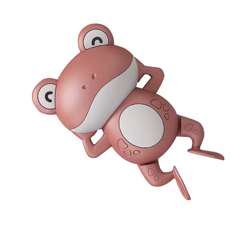 interactive bath toys moving frog babies with water clock educational swimming toys for toddlers infants safe non toxic red blue birthday party decoration ideas Product details 2