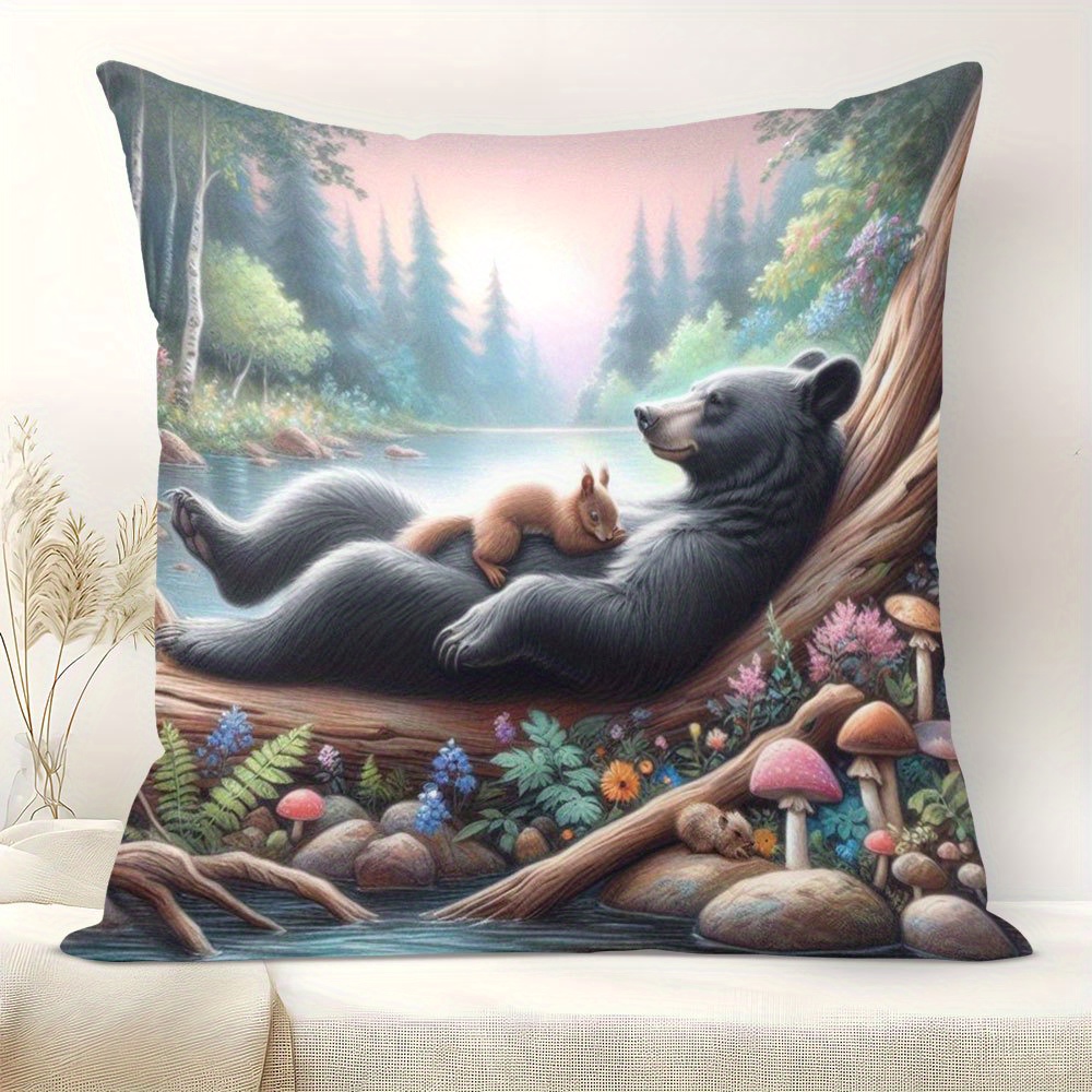 almohada antialérgica oso moderno unilateral Temu Ecuador