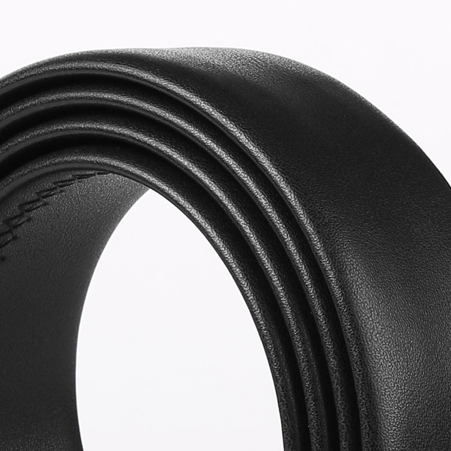 2pcs Stylish Ratchet Leather Belts, Replacement Belts