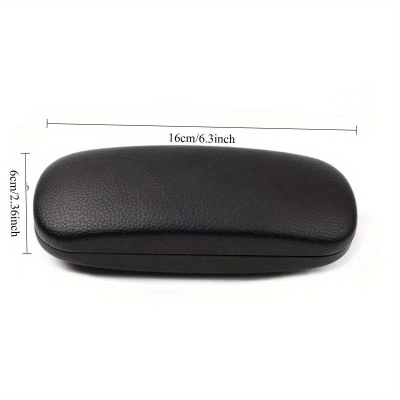 photo de l'article étui à lunettes rigide pour hommes et femmes - étui pour lunettes de lecture