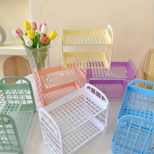 7 Parça Plastik Mutfak ve Banyo Tezgahı Düzenleyici Seti, Kullanışlı Organizasyon ları