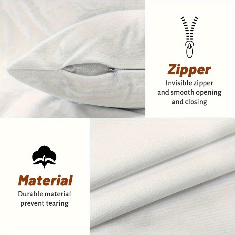 4pcs Single-sided Printed Peach Skin Pillow Case Ramadan Decorative Moon Lantern Lantern Star Flower Pillow Case Golden White Comfortable Soft Pillow Case, Suitable for Living Room Bedroom Sofa Bed Decoration, Pillow Core-free