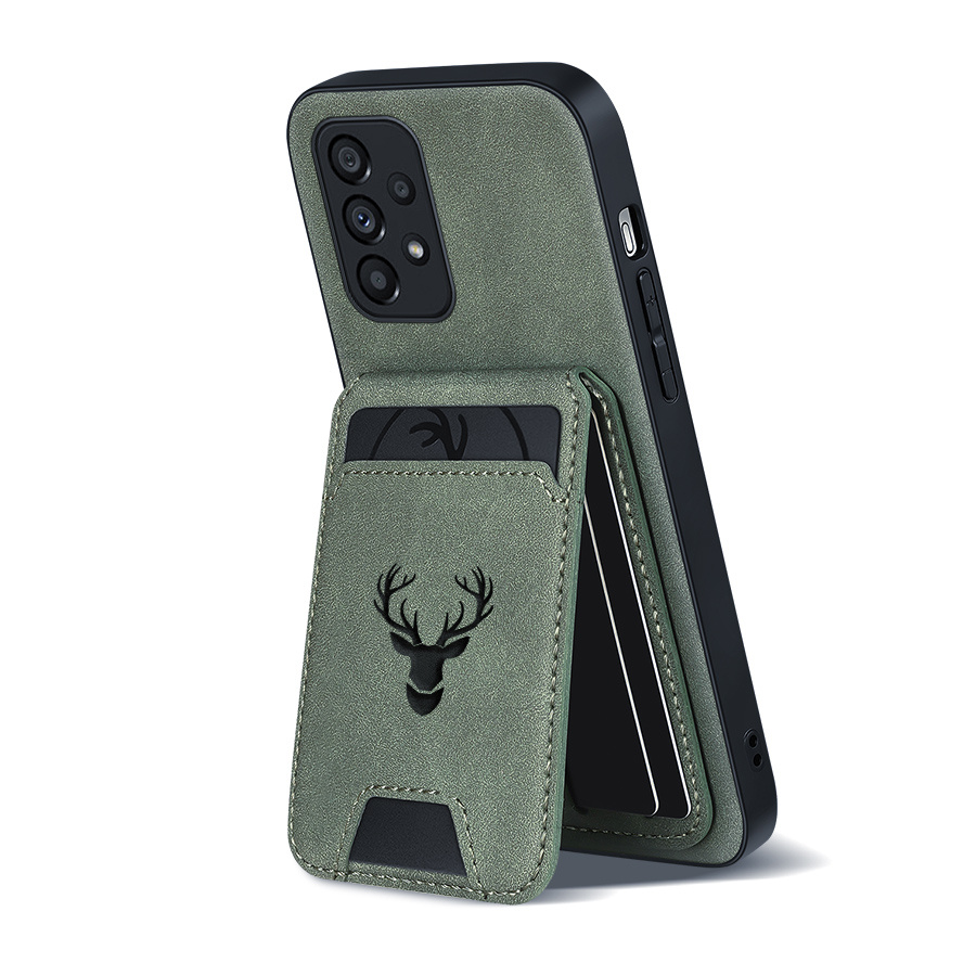 TEMU Phone Case - Luxurious Faux Leather Card Case Phone Case, Suitable For A17/ A07/ A56/ A06/ A55/ A05/ A05s/ A54/ A04s/ A53/ A13/ A52/ A22/ A71/