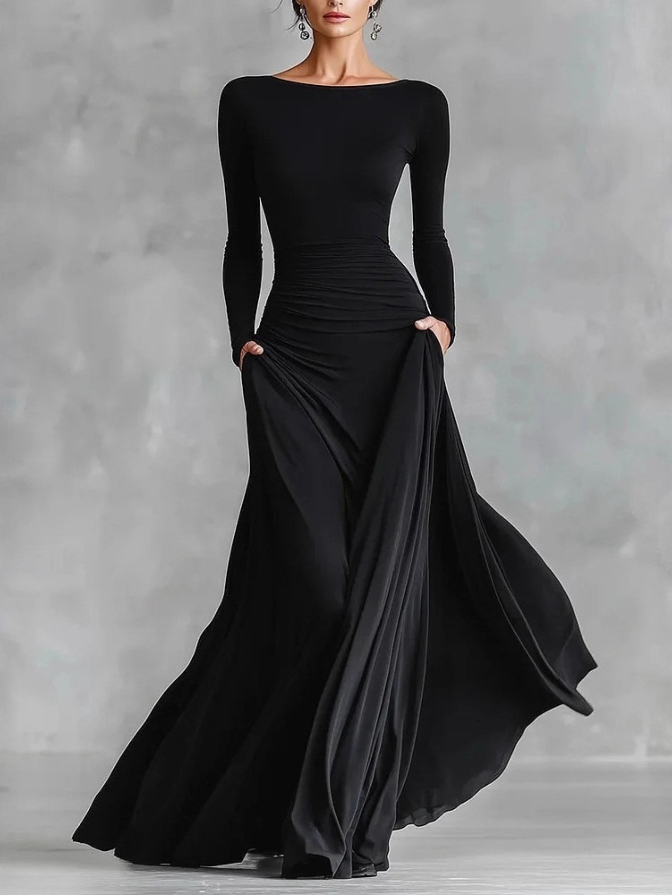 fitted ruched maxi dress ELISE ELECTRIC BLUE FITTED RUCHED MAXI DRESS | CULT MIA