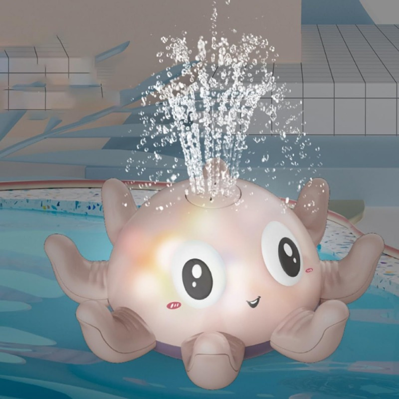 Octopus Bath Toy Water Spouting Splashing for Kids