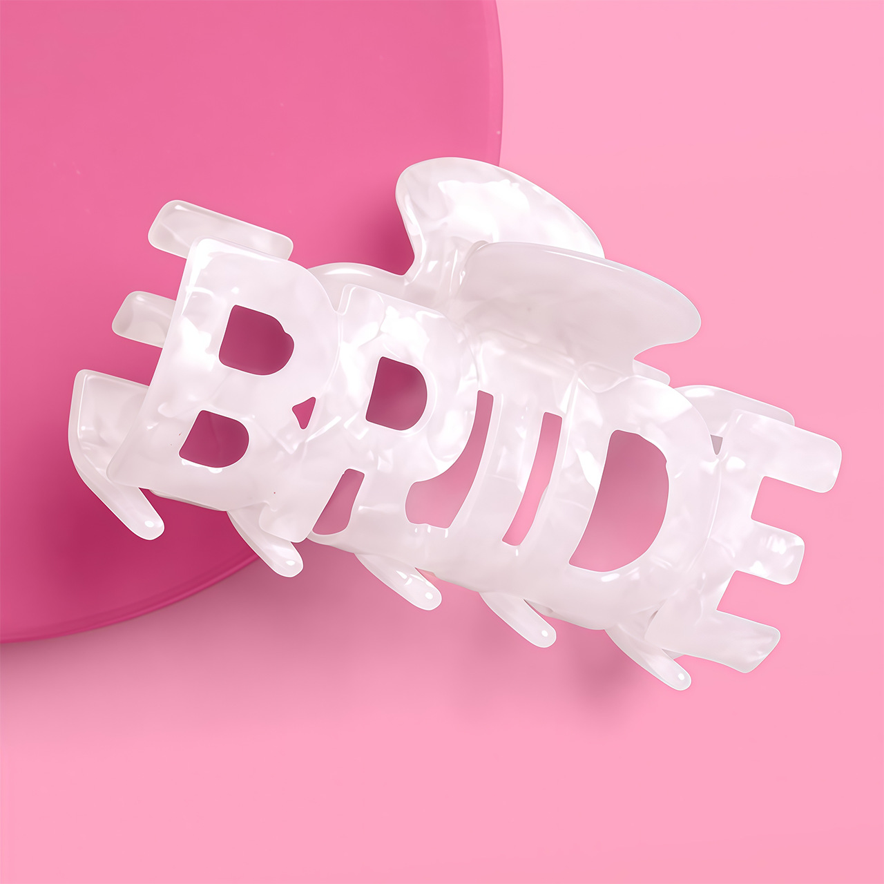 Clip Hair Clip White Bridal Hair Accessory, Bachelorette Decorations, Bride To Be Hair Clip, Barrettes Hair Decoration