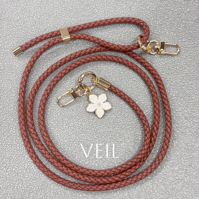 TEMU A Phone Lanyard With Adjustable Anti-loss Features - With A Small Flower Charm, This Multifunctional Bag Chain Is A Stylish Accessory For Women,