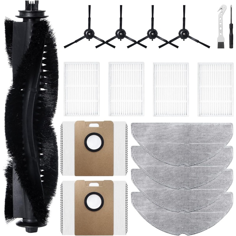 TEMU Additions Kit For Tapo Rv20 /tapo Rv20 Max/tapo Rv30 /tapo Rv30 Max Robot Vacuum Replacement Parts