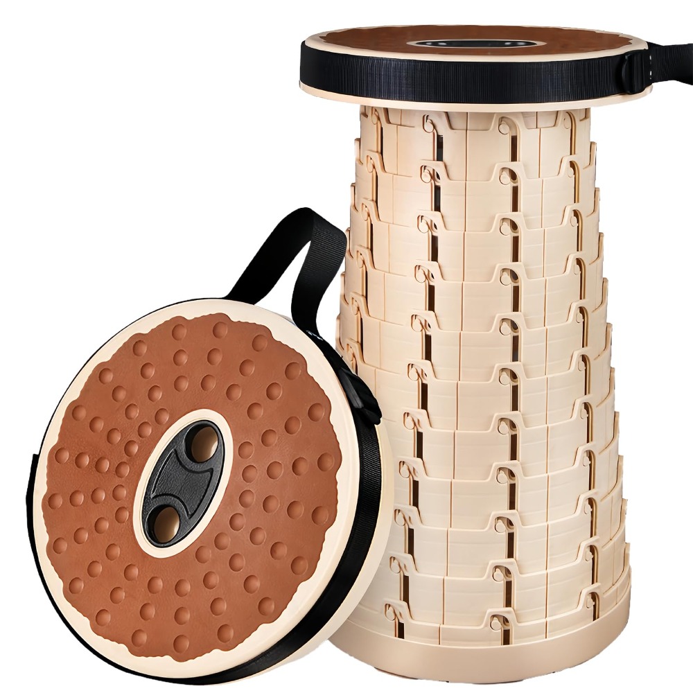 Retractable Folding Stool 6.5-45cm Retractable 200kg Load-bearing Suitable For Indoor And Outdoor Occasions