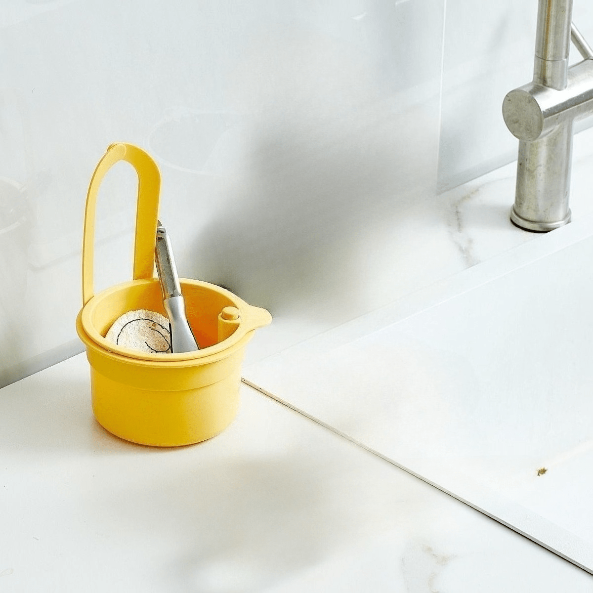 TEMU Panier de filtre d'évier de cuisine aléatoire à presser , panier de drainage suspendu pour éviers, convient pour et de bain, avec système de