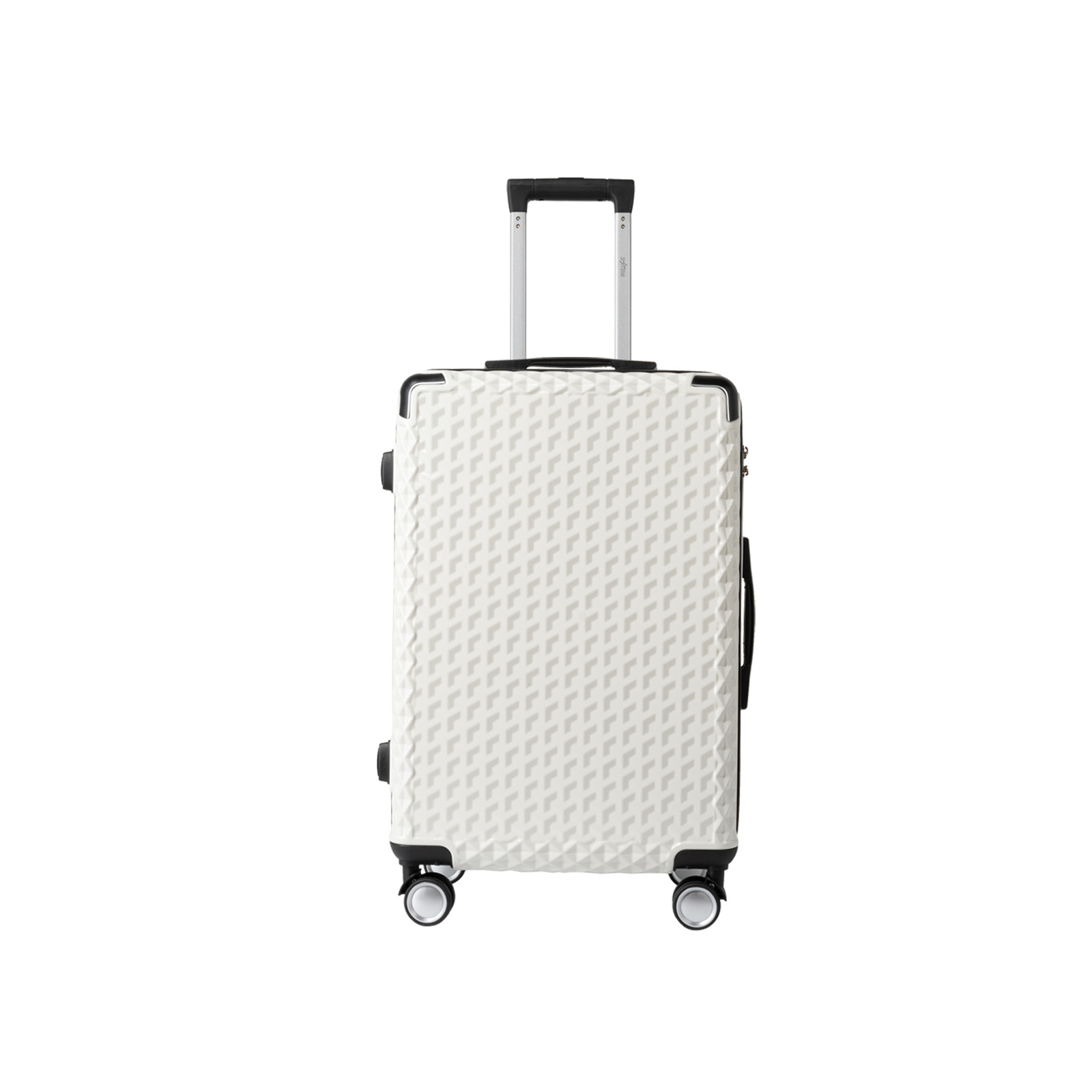 Image of Carry-on Luggage, 20 Inch Pc Material, Wheels, Solid Shell, Anti-theft Lock, Carry Handle, Crashproof Corners, Functional Interior, For Getaways, Short Trips, Business Travel