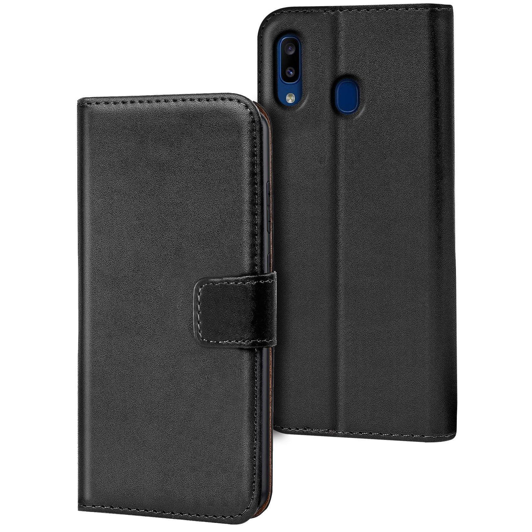 TEMU Phone Case - For For Galaxy A20e Mobile Phone Cover, Book-style Wallet Case, , Made Of Faux Leather, Includes Card Slots And Stand Feature,