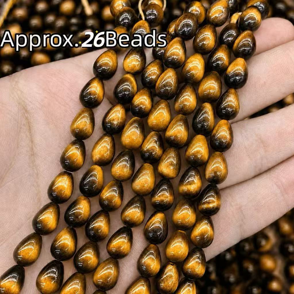 TEMU Approximately 26pcs/set 's Eye Teardrop-shaped Glass Material, Jewelry Diy Supplies, Jewelry Diy Beads, Handmade Diy, Decorative Items, Used For