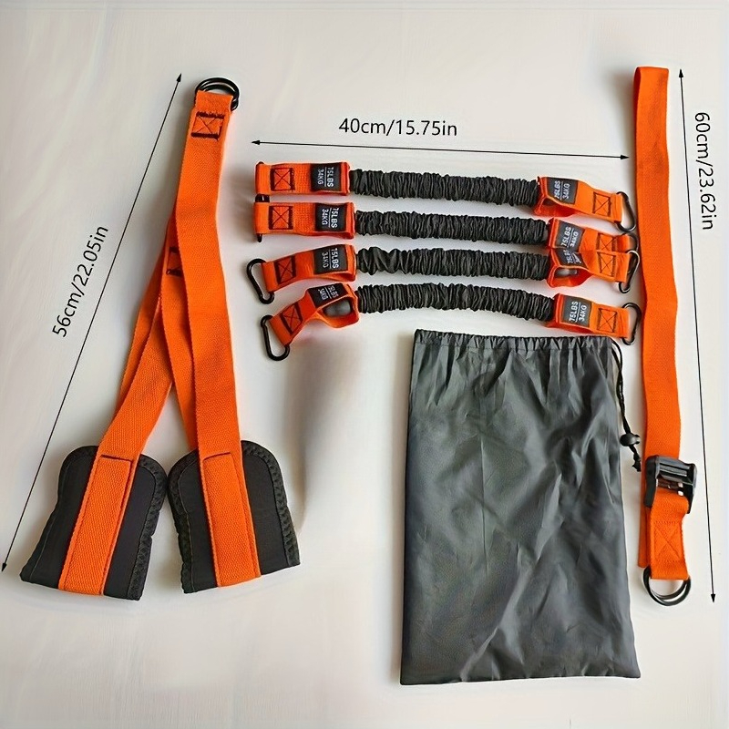 5pcs Pull-Up Assist Strap Set for Strength Training