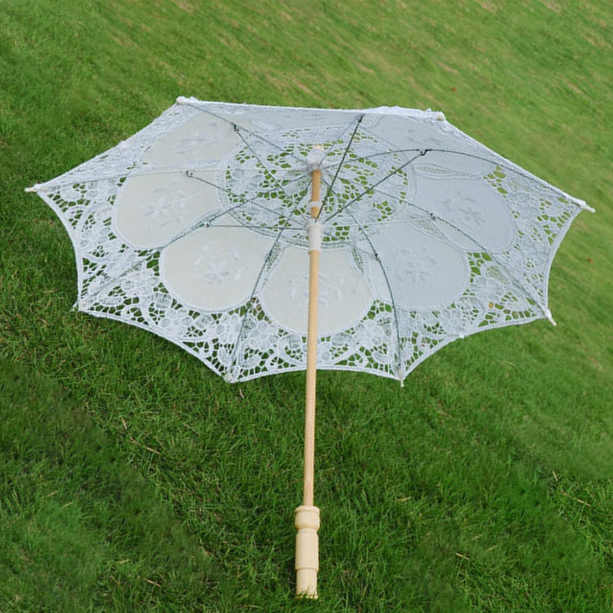 wedding lace umbrella elegant bridal parasol romantic decoration photo props for wedding lace parasol umbrella flower decoration