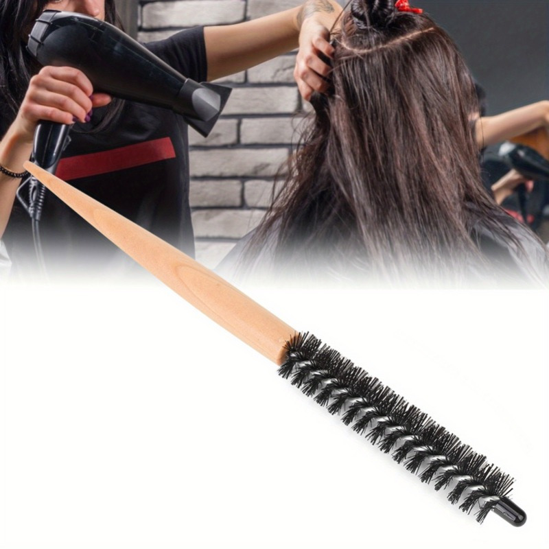 E-shop WANMEI ./2 Stk. Professionelle runde Haarbürste, geeignet für normales Haar – ABS-Kunststoffgriff, Pferdeschwanzbürste, kleiner Kamm, für