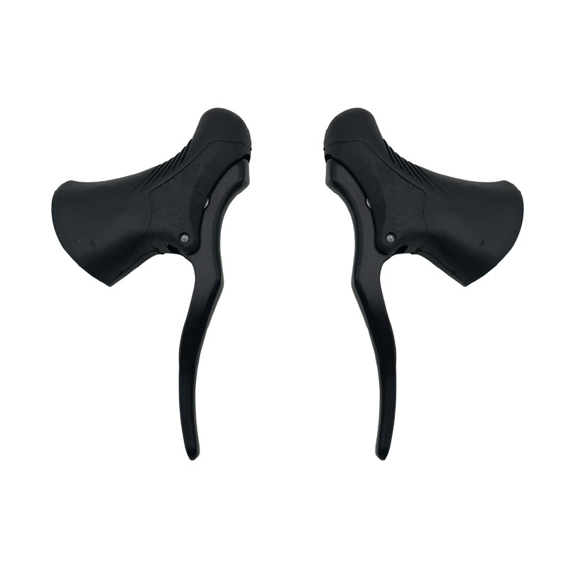 1 Pair Bicycle Brake Aluminum Alloy Road Bike Brake Levers Anti-slip Cycle Brakes Handle Bicycle Accessoires 2023